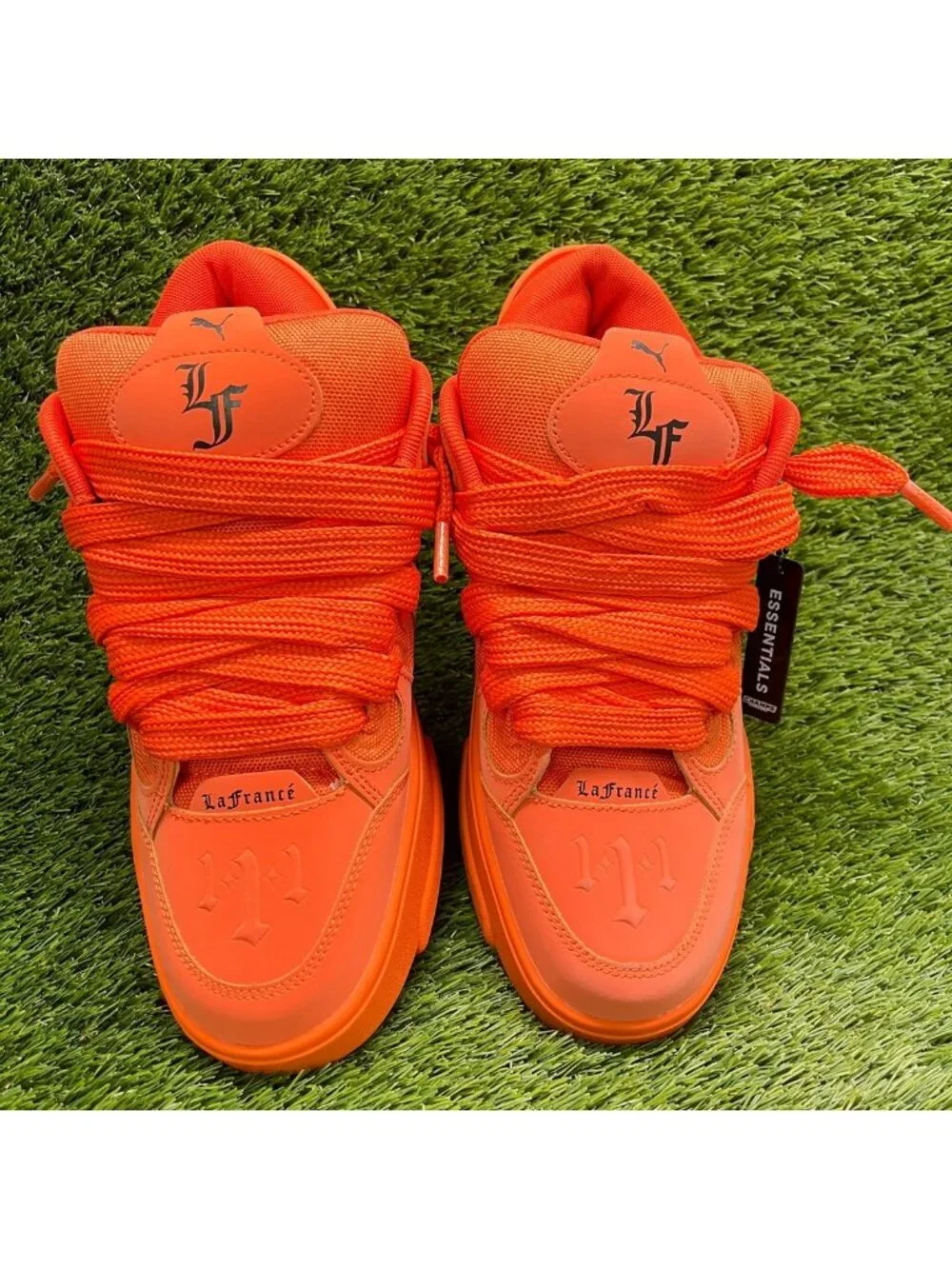 Puma LaMelo Ball LaFrancé Amour Mens Size 10.5 Orange Basketball Shoes Sneakers